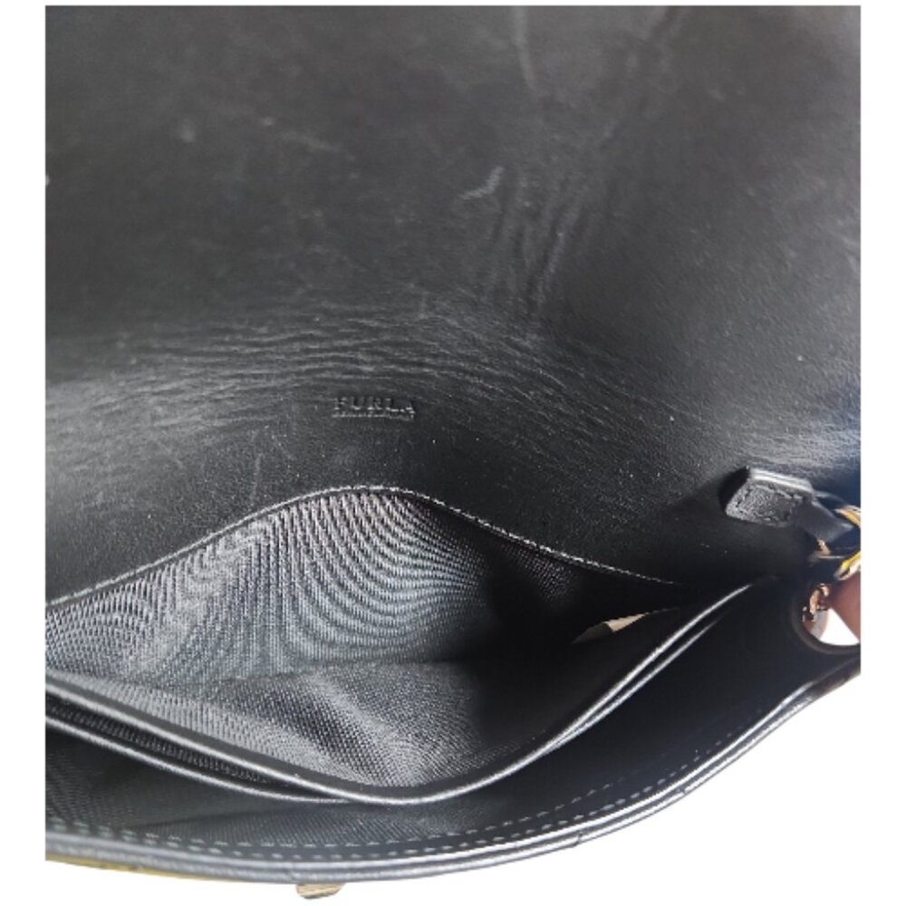 Furla Bella Pre-loved Quilted Crossbody Bag Clutch - Picture 6 of 15